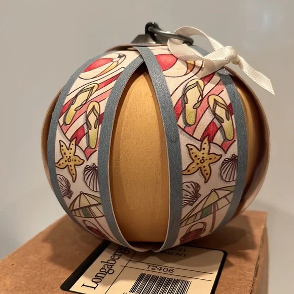 Longaberger Ornament - 2012 Beach Ornament NWT and NIB - Picture 4 of 13